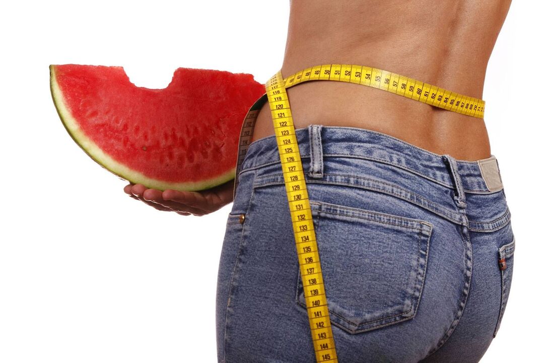 Abnehmen mit einer Wassermelonen-Diät